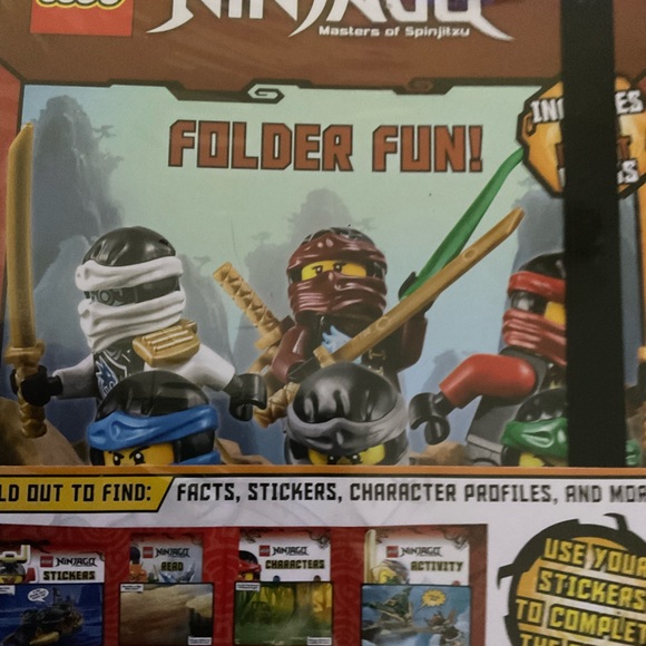 Brand new sticker book Lego Ninjago - Picture 1 of 6